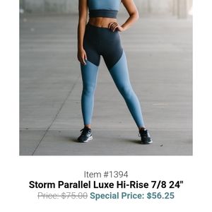 Zyia Storm Parallel Luxe Leggings